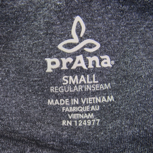 PRANA Charcoal YOGA Flare Leg, High Waist Pants S - Picture 2 of 5